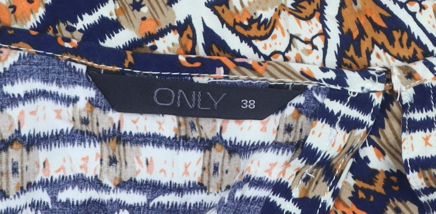 ONLY Women's Multicoloured Aztec Tunic Blouse Size 10