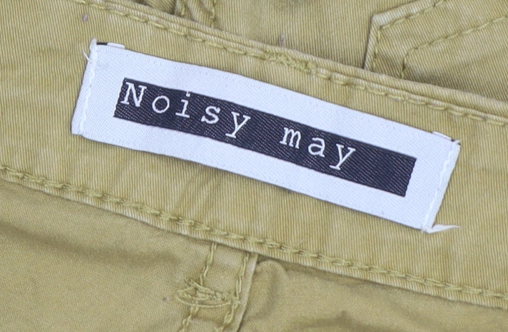 Noisy May Women's Yellow Skinny Jeans XS Slim Fit Stretch Denim
