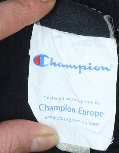 Champion Boys Black XL Cotton Sweatpants Jogging Trousers