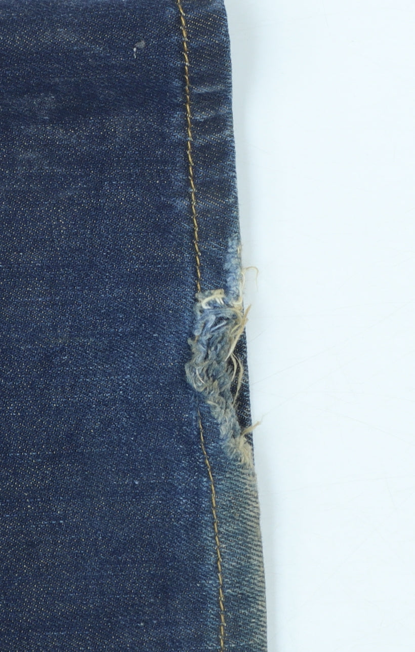 Levi's 758 Men's Blue Straight Fit Denim Jeans W36 L32