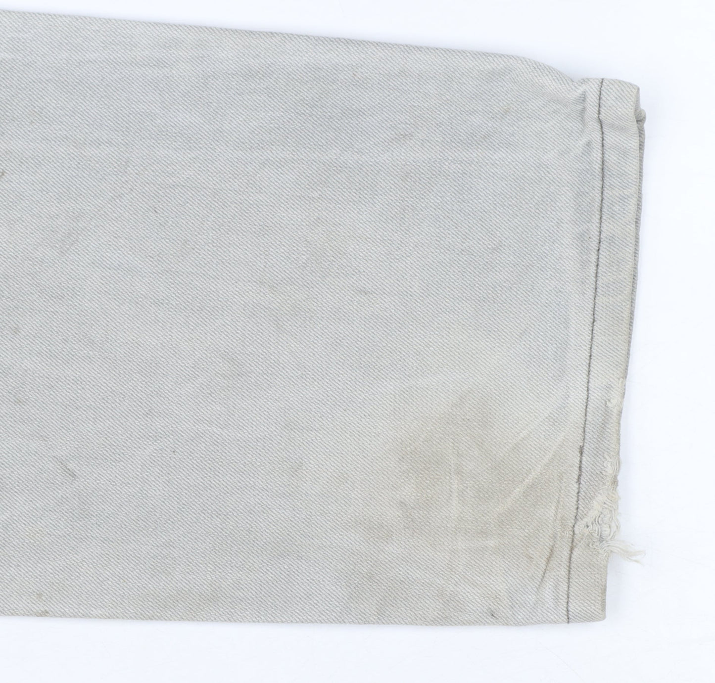 Lee Men's Grey Regular Fit Straight Jeans 34x32 Denim