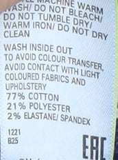 Marks & Spencer Women's Blue Size 8 Skinny Stretch Jeans