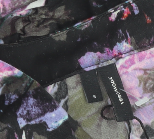 Vero Moda Women’s Multicoloured Floral Wrap Dress Size S