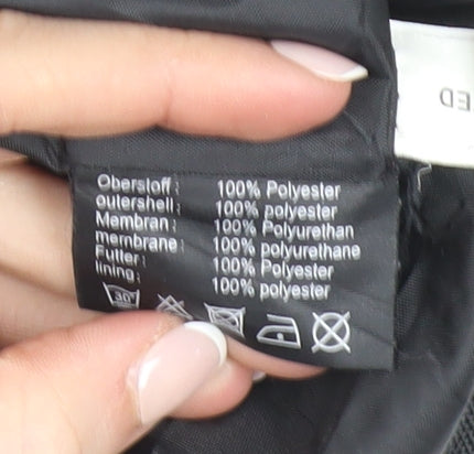 Cycle Spirit Men's Black L Motorcycle Jacket Waterproof Lined