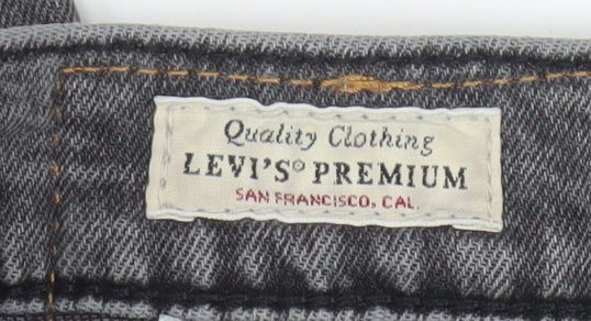 Levi's Premium Men's Grey Straight Denim Jeans W30 L32