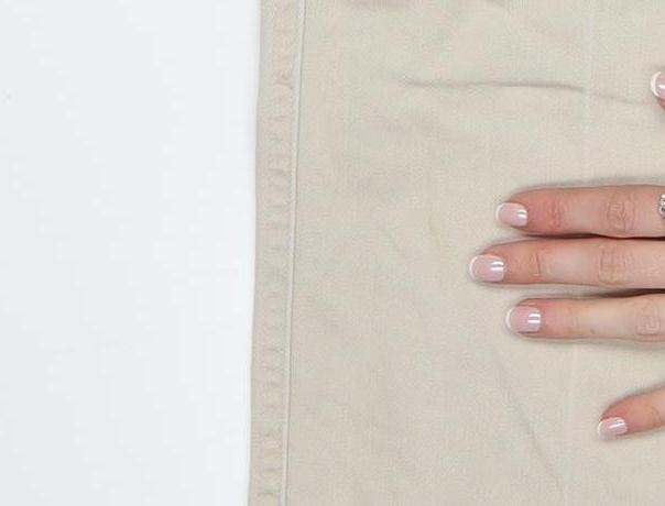Lee Women Beige Straight Fit Mid Rise Stretch Jeans Size 18