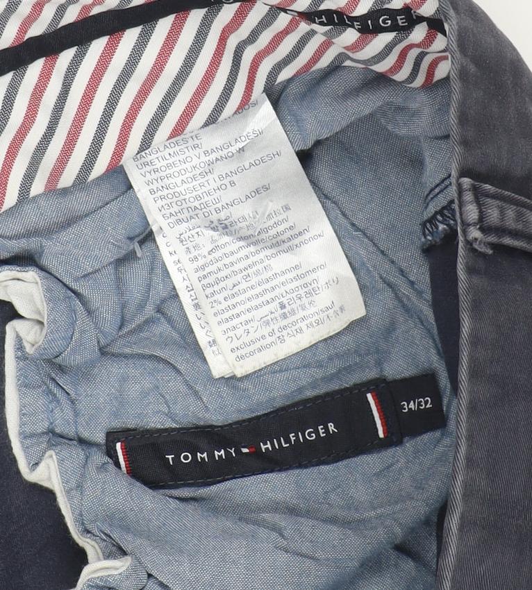 Tommy Hilfiger Men's Blue 34/32 Chino Trousers Cotton Stretch
