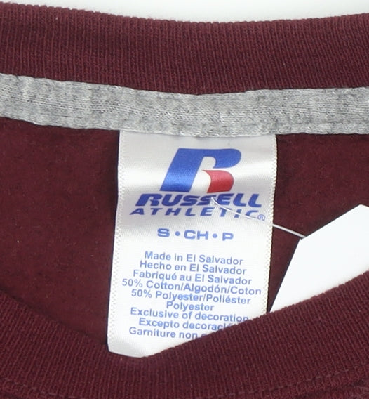 Russell Athletic Men's Red Small Pullover Sweatshirt Phoenix Soccer