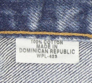 Levi's 501 Men Blue 34x40 Straight Leg Denim Jeans