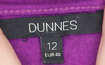 Dunnes Women’s Purple Cotton Camisole Tank Top Size 12