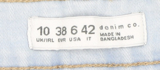 Denim Co Women Light Blue Skinny Jeans Size 10