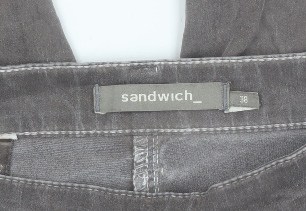 Sandwich Women’s Grey Skinny Corduroy Jeans Size 10