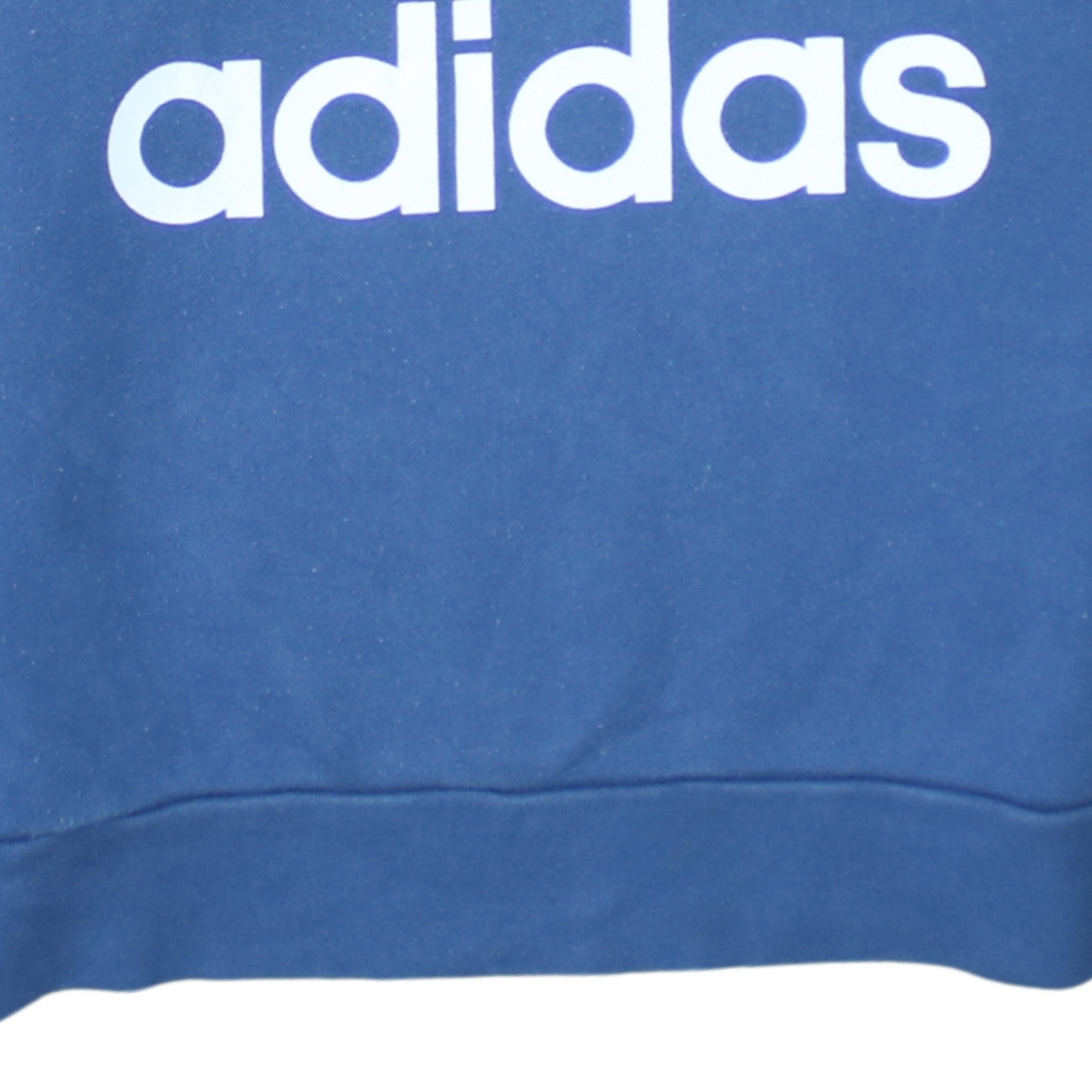 adidas Boys Blue 13-14 Years Pullover Crew Neck Logo Sweatshirt