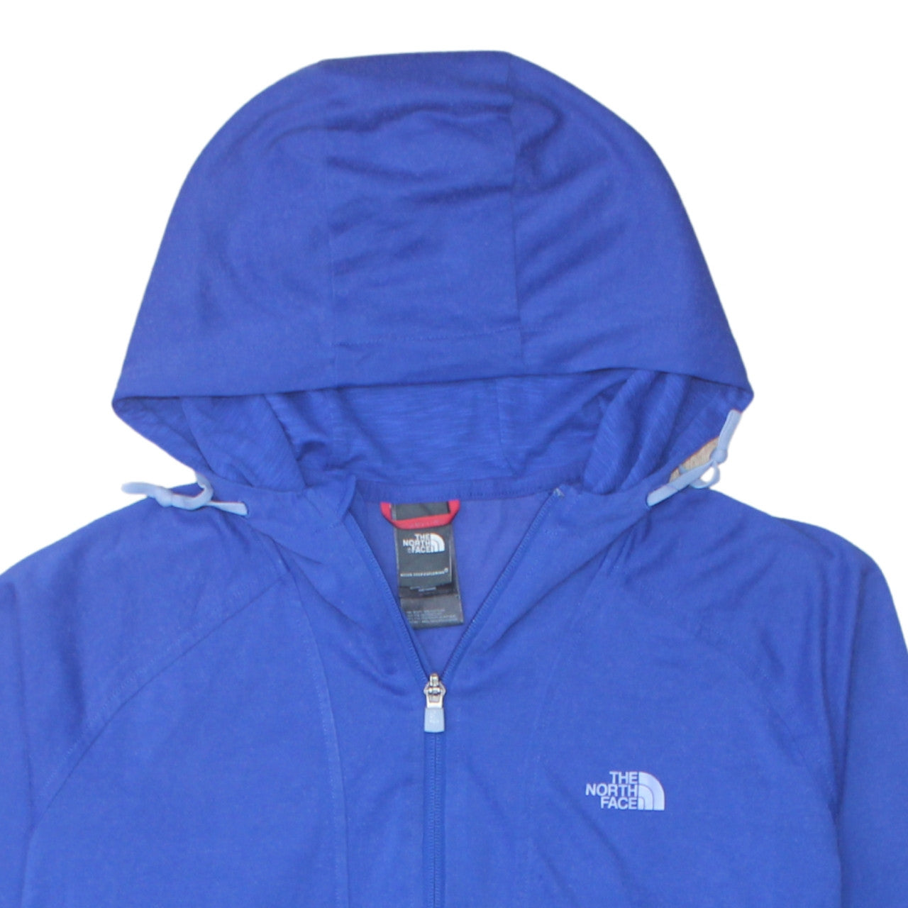 The North Face Women’s Blue Full Zip Hoodie Size M Cotton Blend