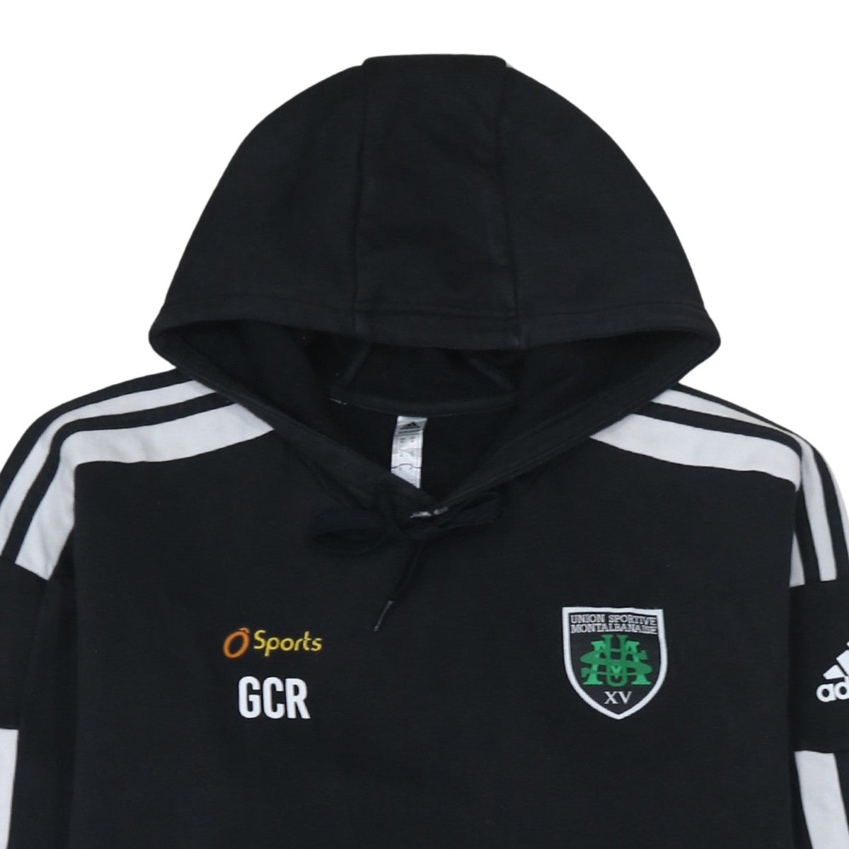 Adidas Men’s Black XL Pullover Hoodie Rugby Sports Top