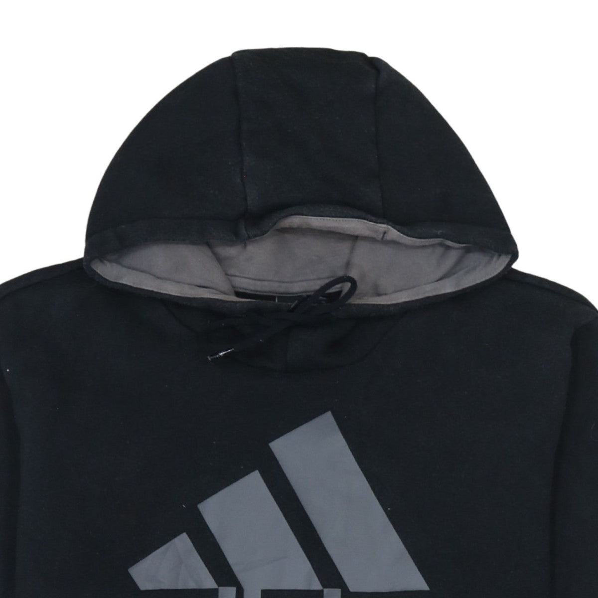 adidas Mens Black Pullover Hoodie Size M Sports Fleece