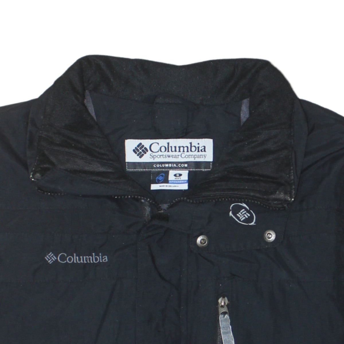 Columbia Men's Black 3-in-1 Waterproof Jacket S Regular Fit