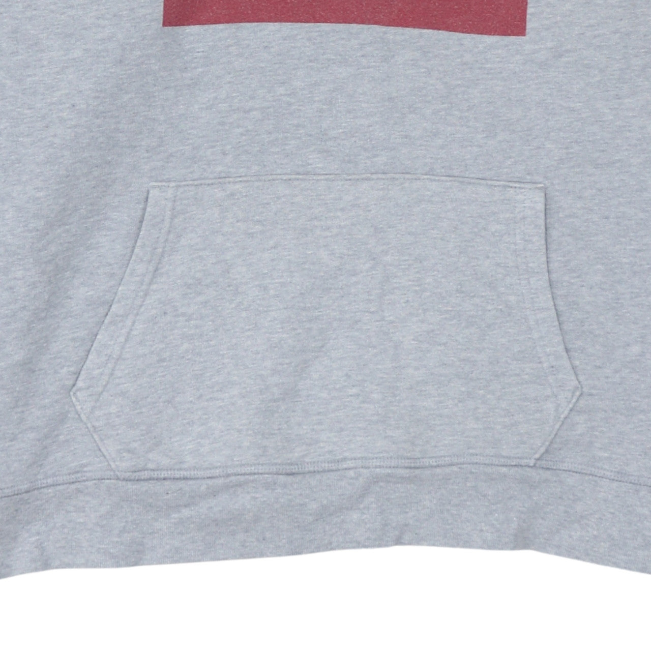 Levi's Men's Grey XL Pullover Hoodie with Logo Print
