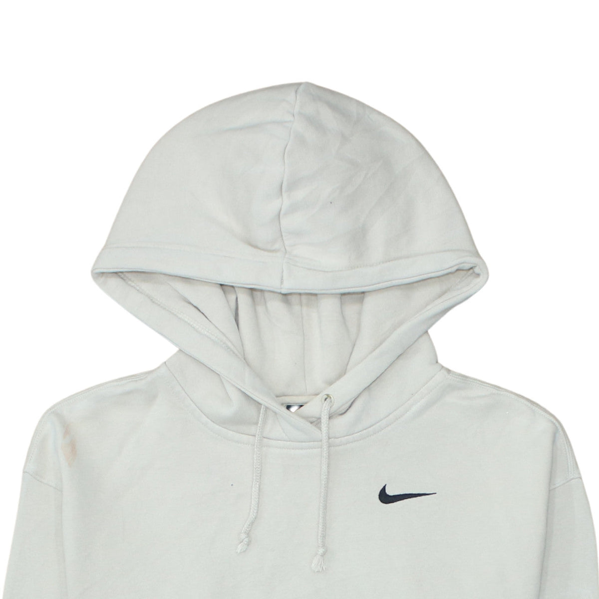 Nike Women’s White XS Pullover Hoodie Cotton Blend Sweatshirt