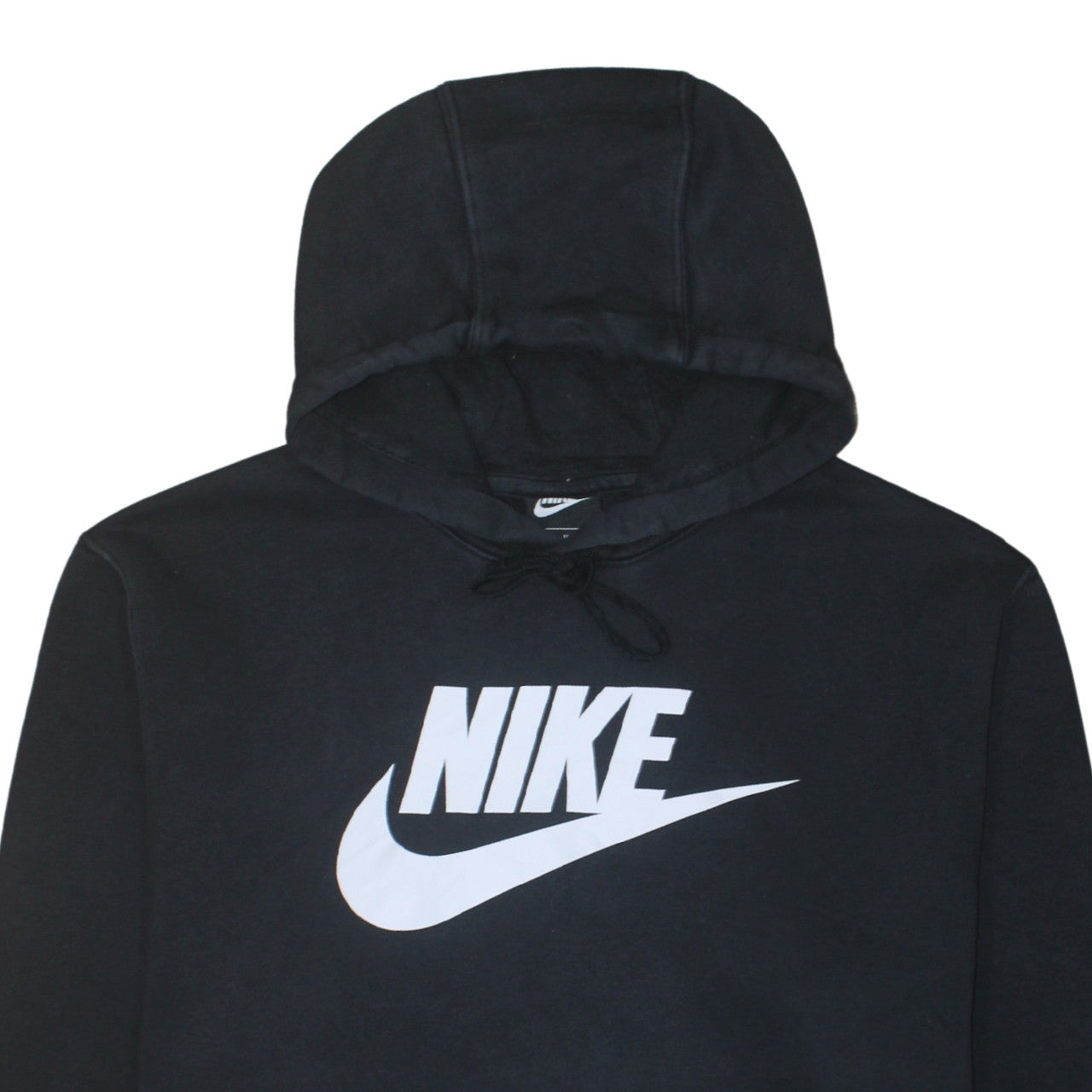 Nike Mens Black XL Pullover Hoodie with Logo Graphic