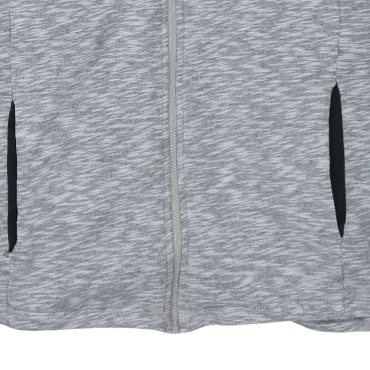 The North Face Womens Grey Full Zip Hoodie Medium 100% Cotton