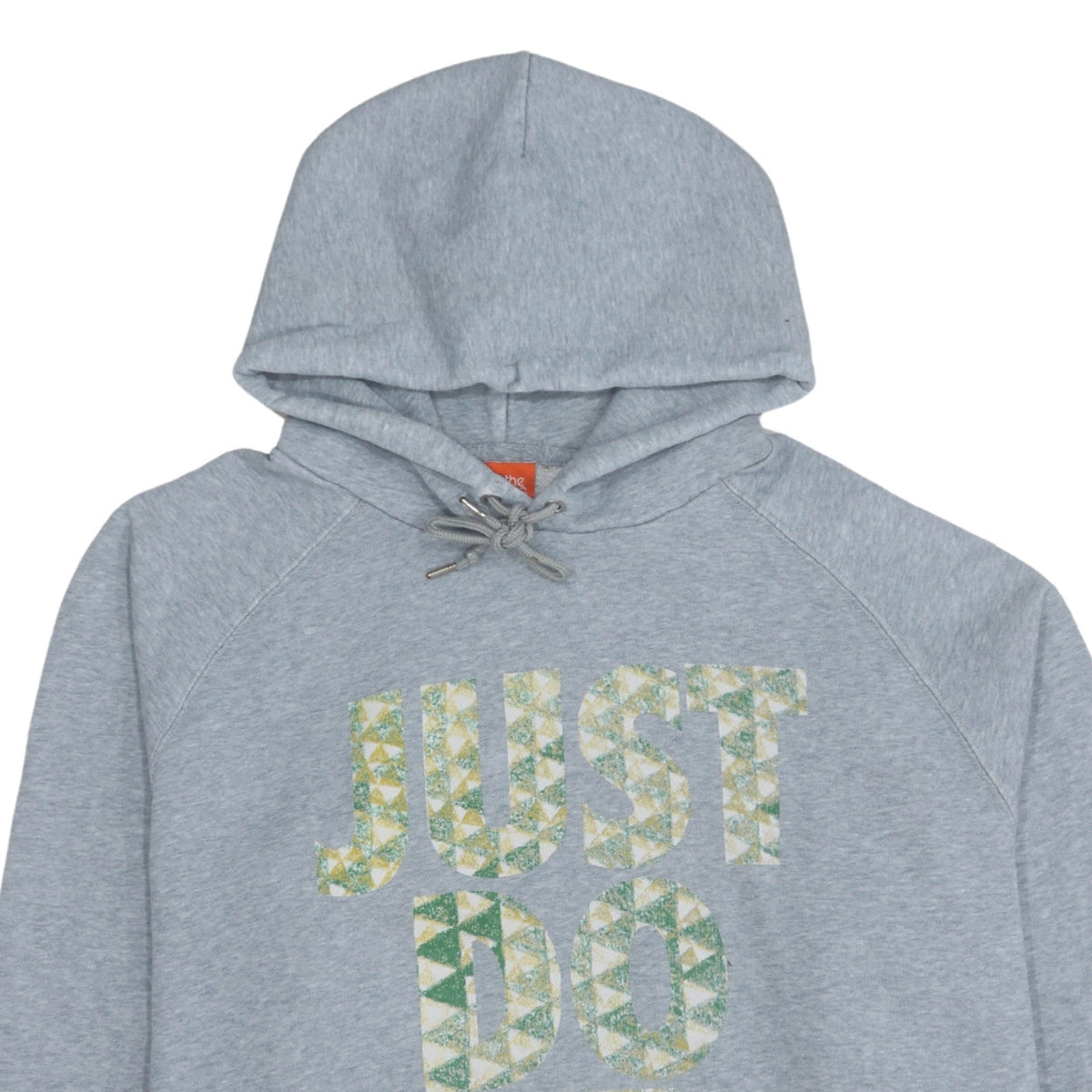 Nike Men's Grey XL Pullover Hoodie 'Just Do It' Sports Fleece