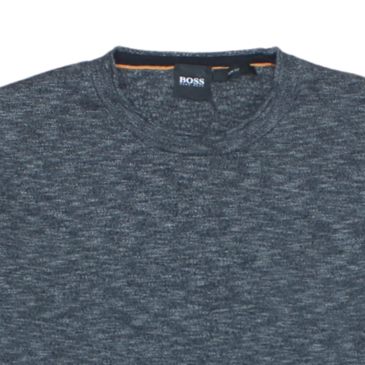 Hugo Boss Men’s Grey Slim Fit Crew Neck Knit Sweatshirt XL