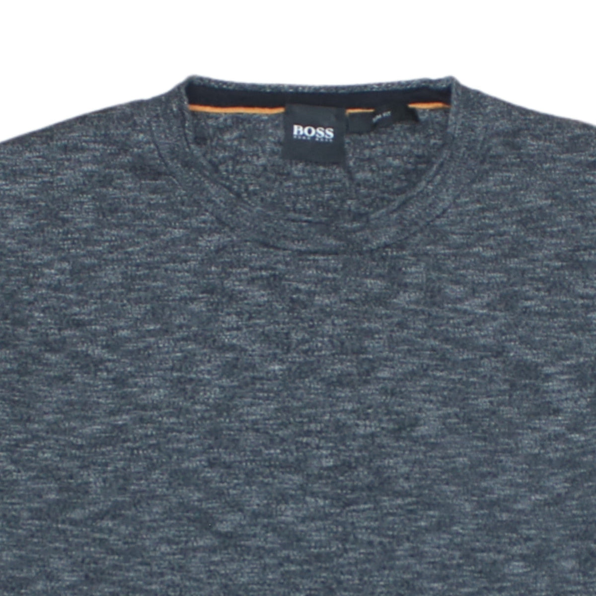 Hugo Boss Men’s Grey Slim Fit Crew Neck Knit Sweatshirt XL