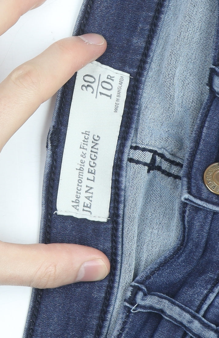 Abercrombie & Fitch Womens Blue Size 10 Jegging Jeans