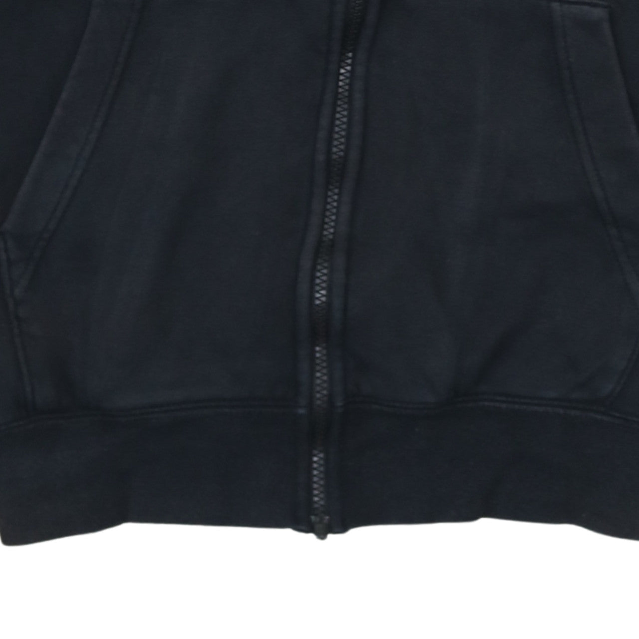 Nike Men's Black Full Zip Hoodie Sweatshirt Size S