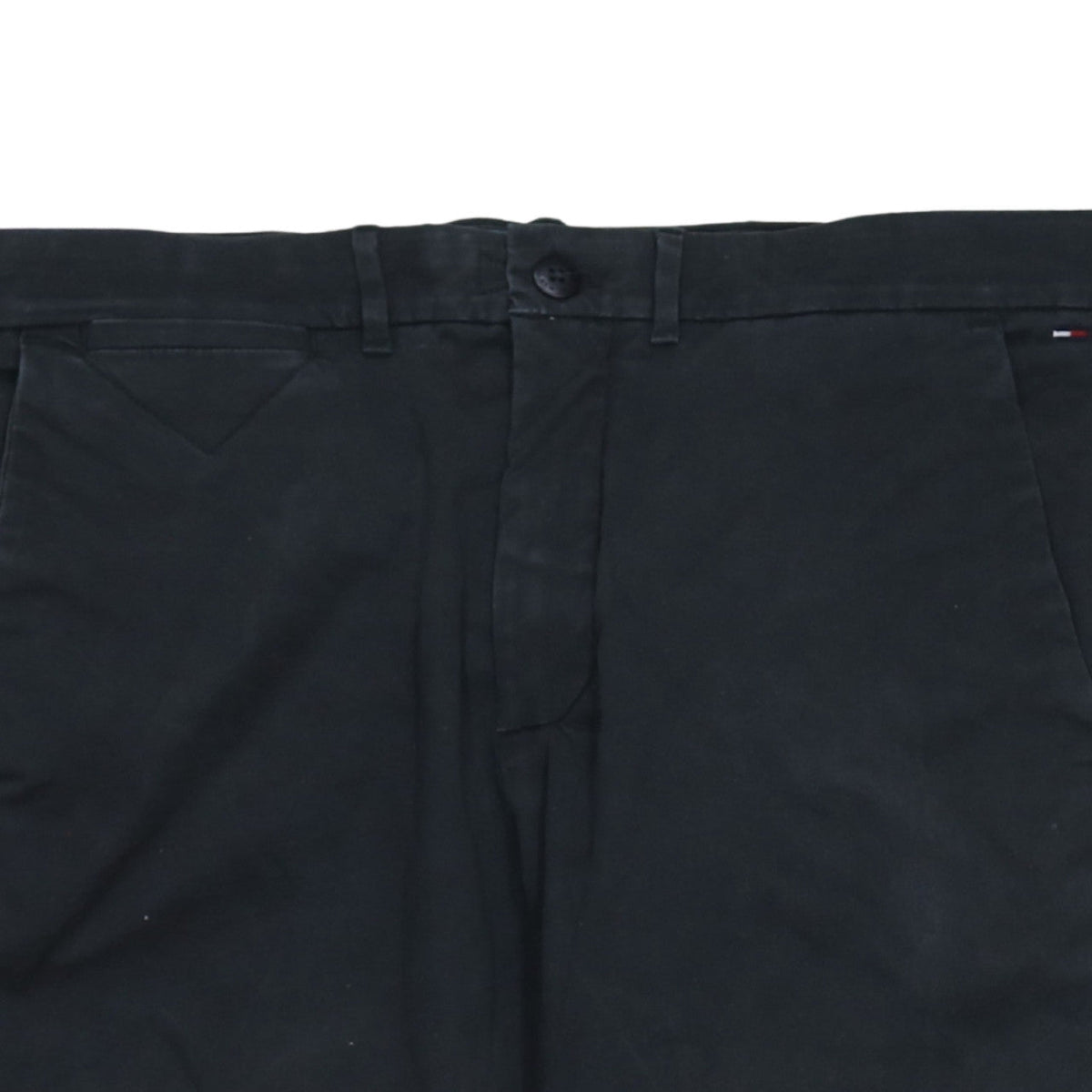 Tommy Jeans Men's Black Slim Fit Chino Trousers Size 34/32