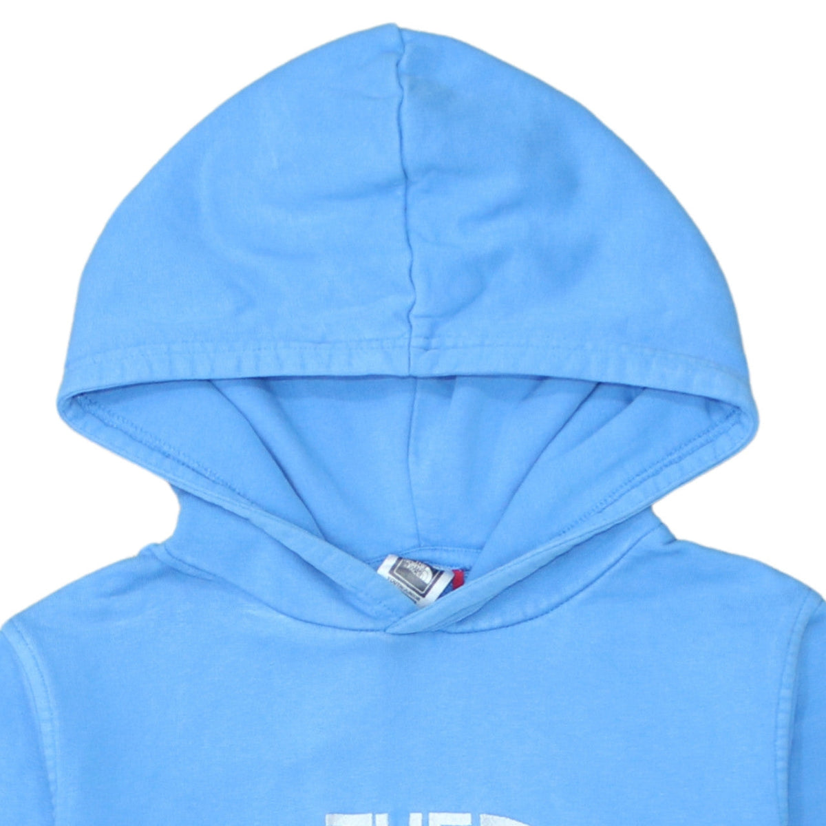 The North Face Boys Blue XL Pullover Hoodie with Logo Print