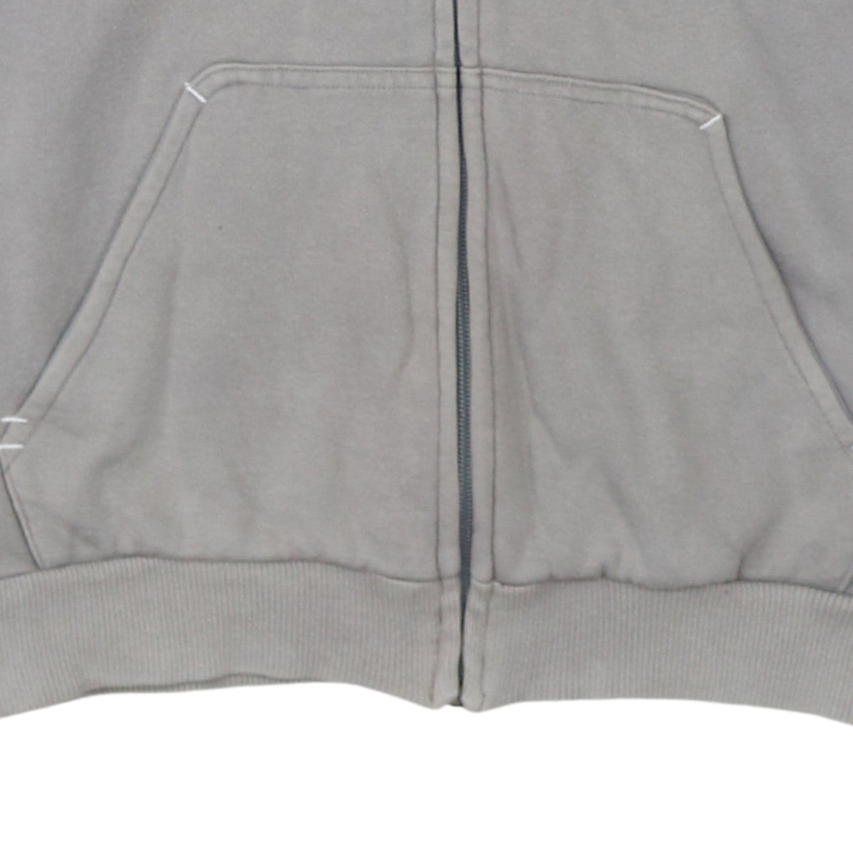 Puma Boys Grey Full Zip Hoodie XL 16 Years Cotton Blend Casual Sportswear