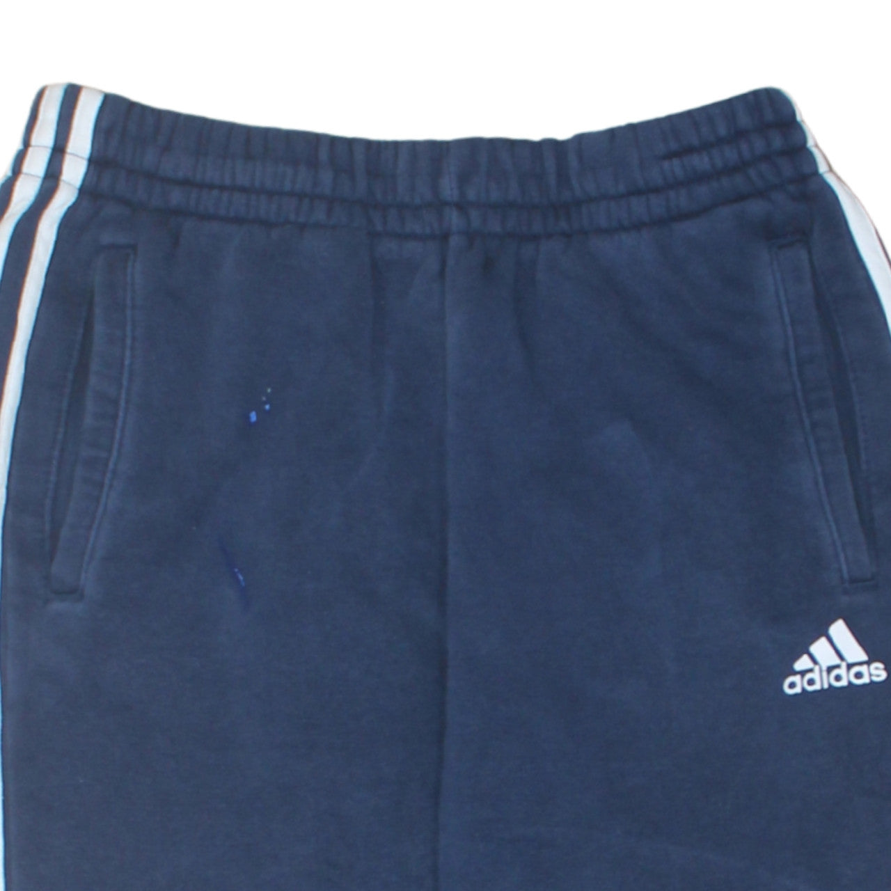 adidas Boys Blue 13-14 Years Track Pants with Side Stripes