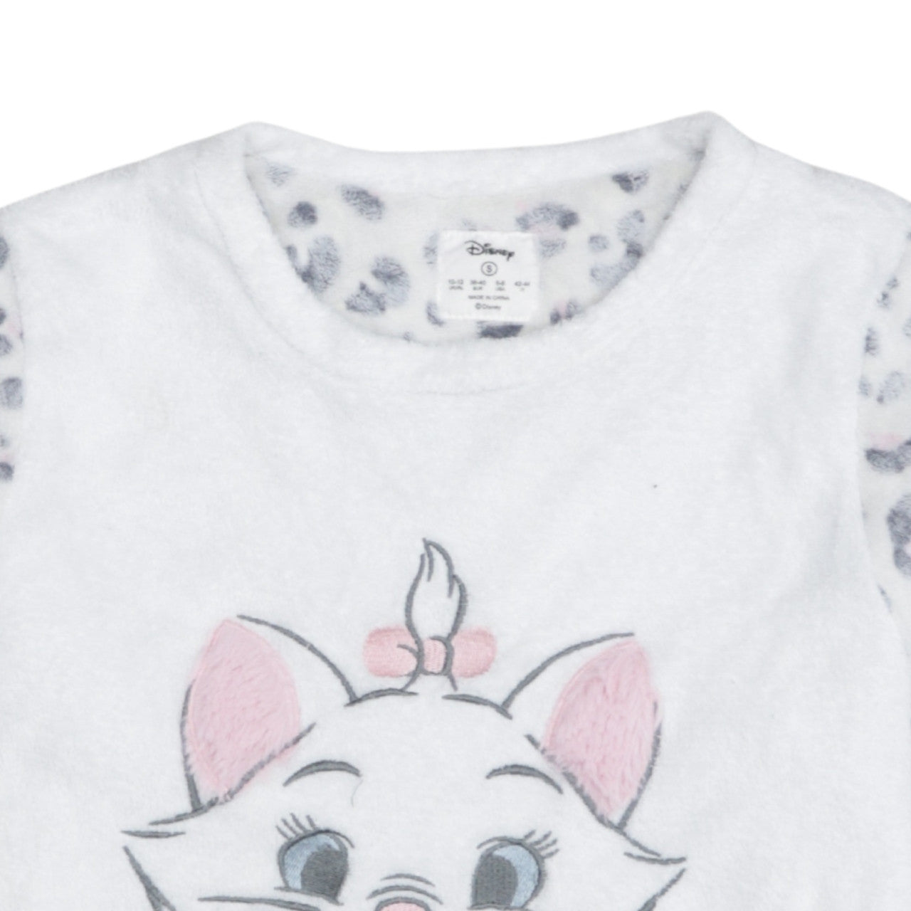 Disney Women’s White Marie Fleece Nightshirt Size 10-12