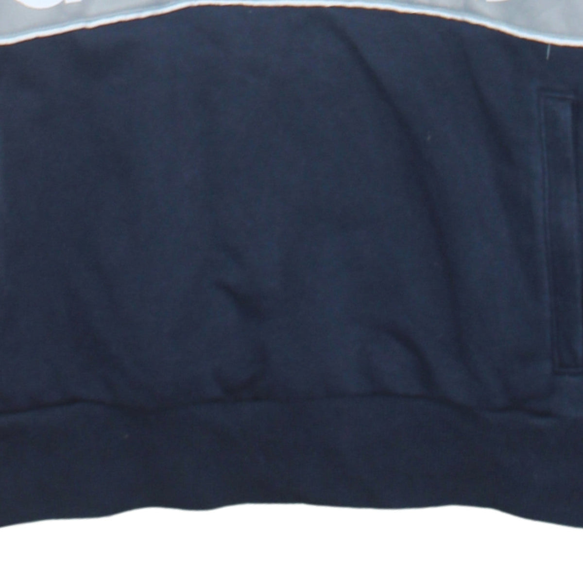 Adidas Women’s Navy Blue 1/2 Zip Logo Hoodie Size L