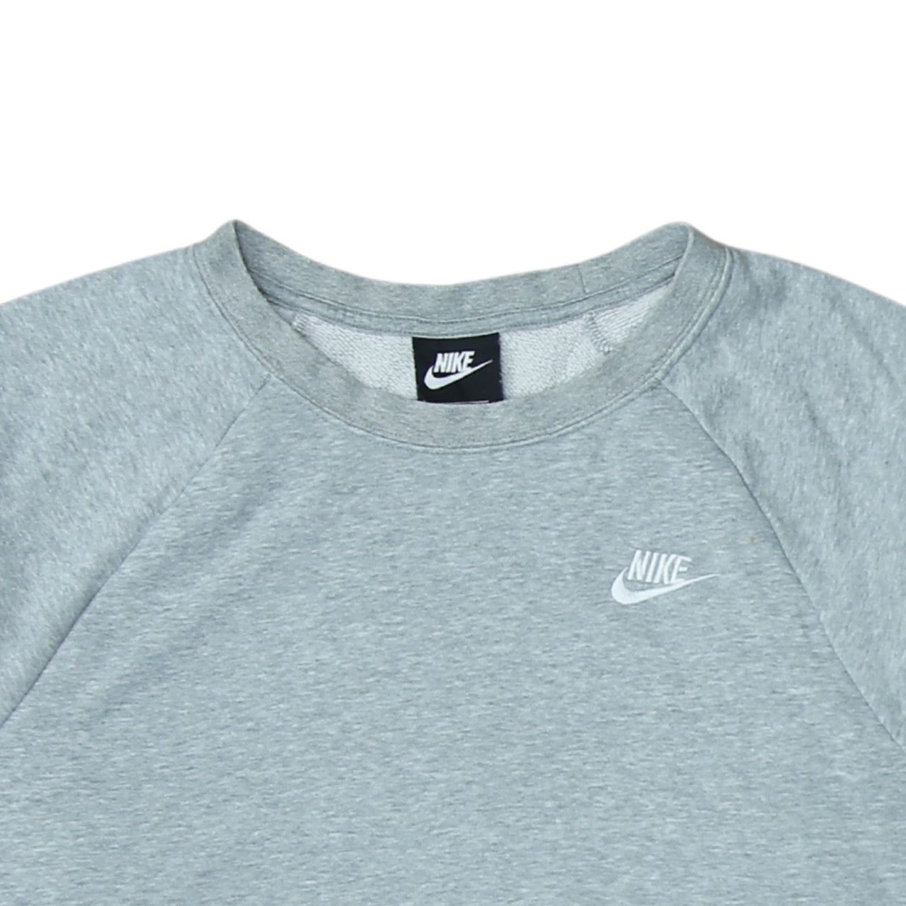 Nike Men's Grey XL Crew Neck Pullover Sweatshirt Regular Fit