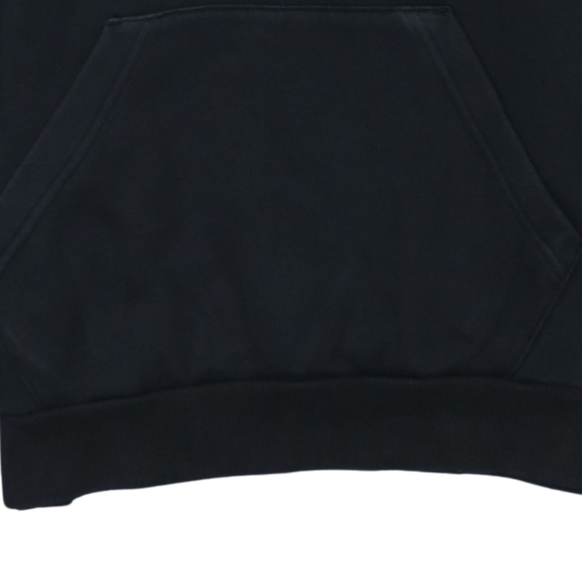 Additional view of Adidas boys’ black pullover hoodie, size 13-14, years cotton blend