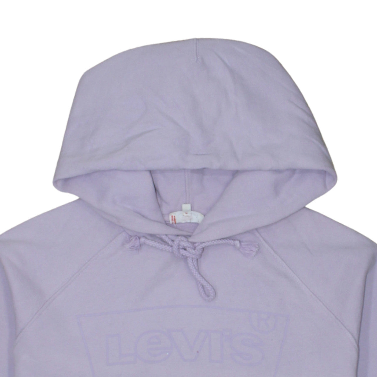 Levi's Women Lilac Pullover Hoodie Cotton Blend Size M