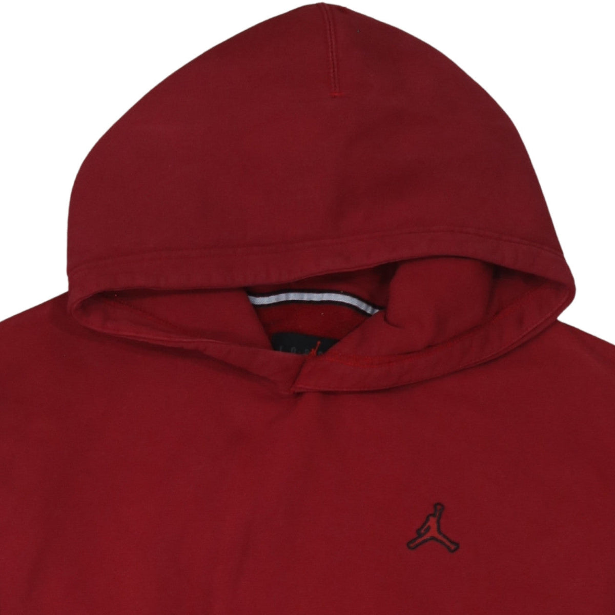 Jordan Mens Red Pullover Hoodie Medium Regular Fit Sportswear