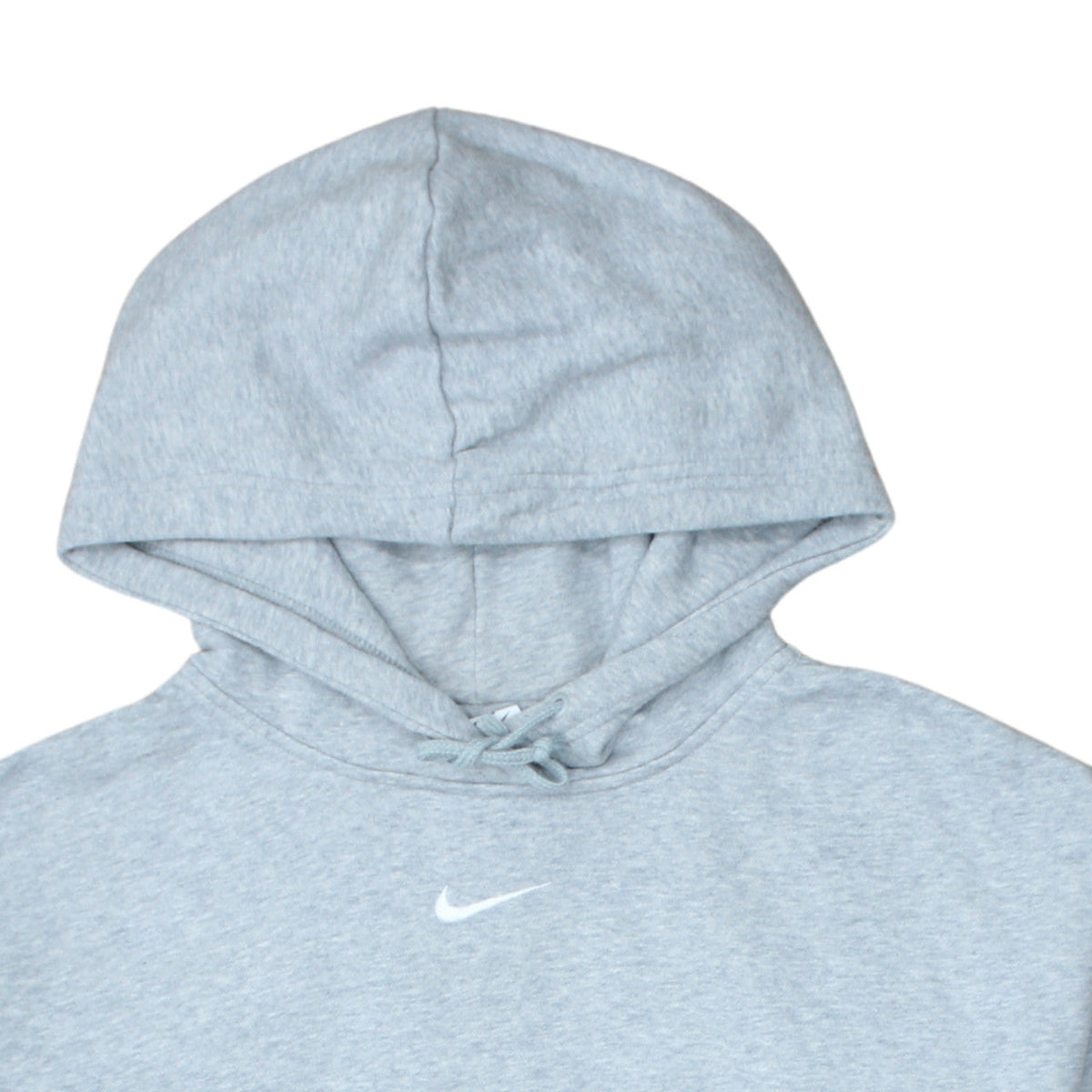 Nike Women's Grey Pullover Hoodie Small Cotton Blend