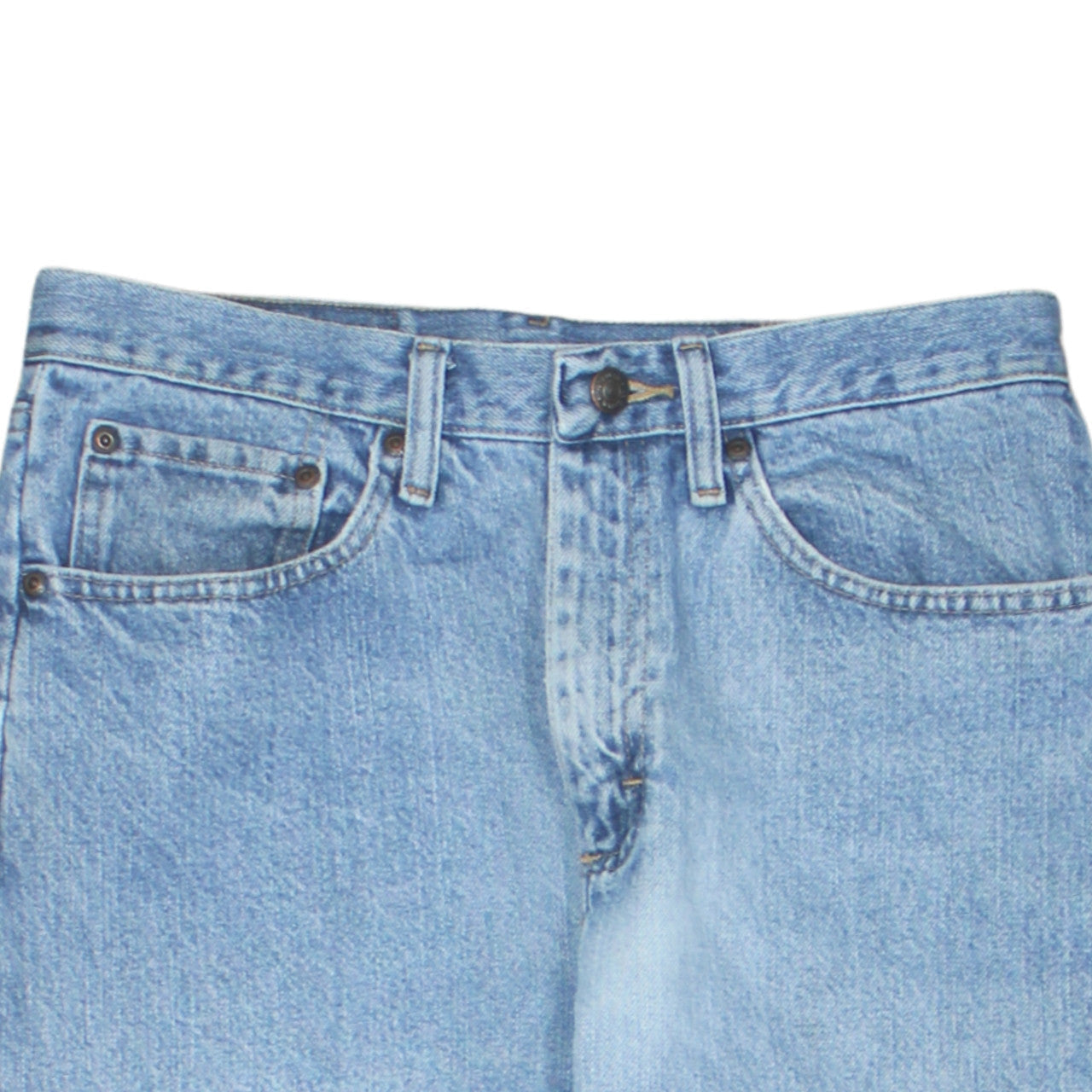 Wrangler Men's Blue Straight Leg Denim Jeans 31x32 Regular Fit
