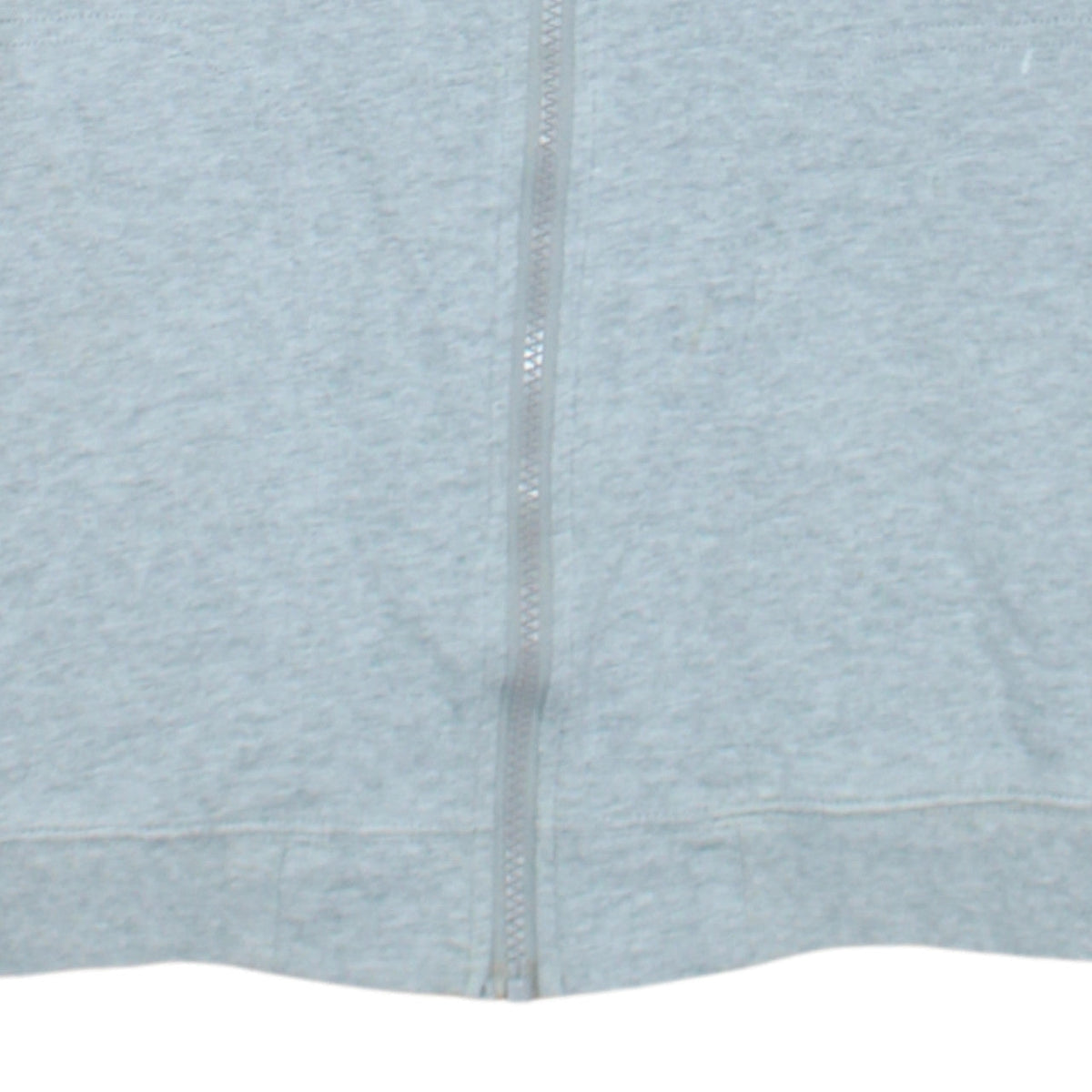 Nike Women Grey Full Zip Sweatshirt Small Cotton Casual