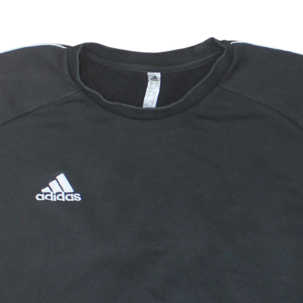 Adidas Men's Black XL Crew Neck Pullover Sweatshirt Sports Style