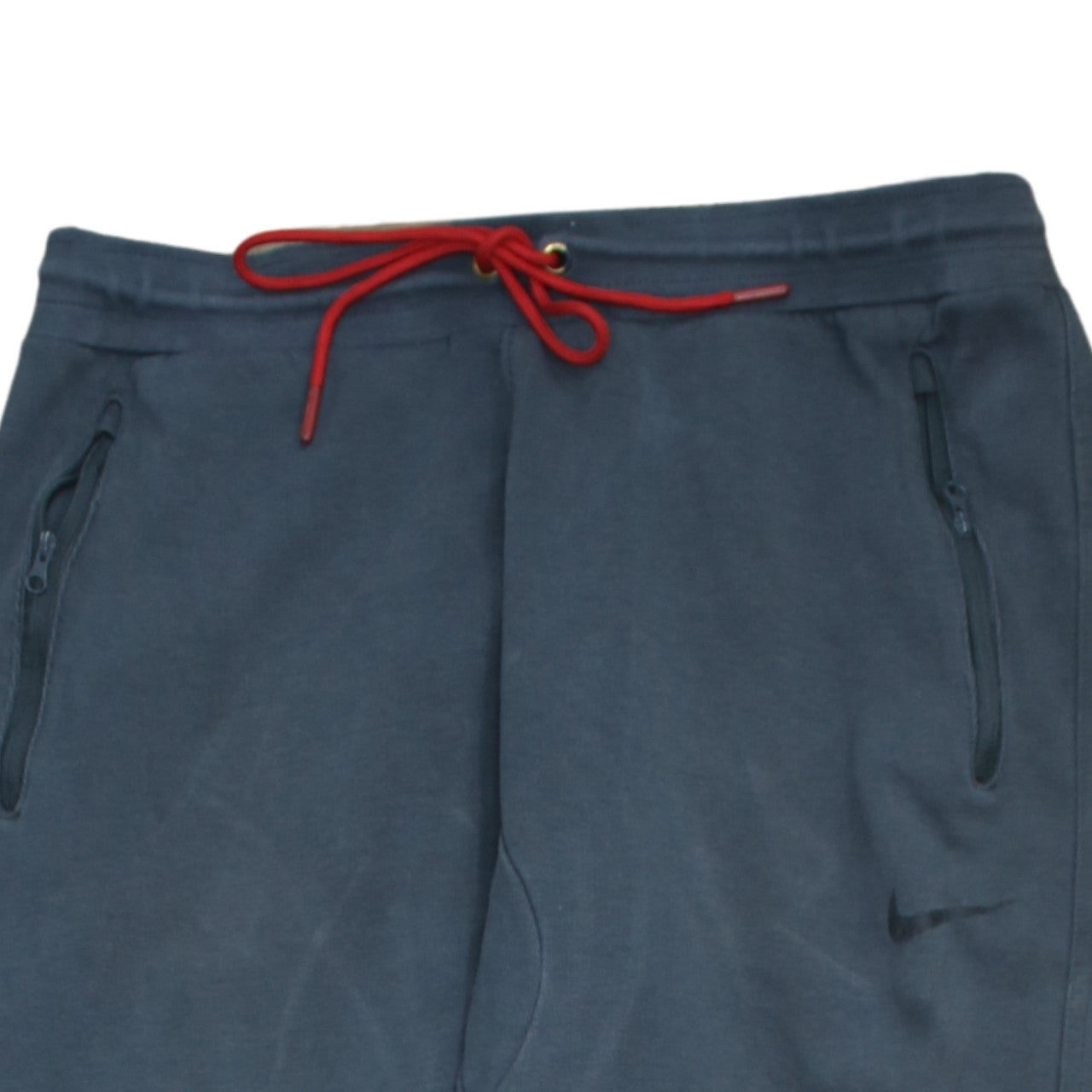 Nike Men's Blue Jogger Sweatpants M Regular Fit Zip Pockets