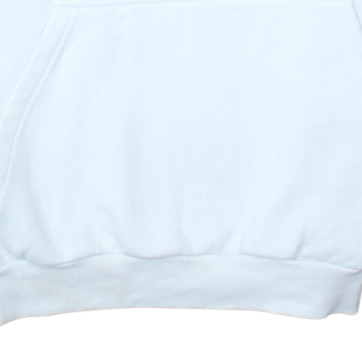 Adidas Boys White XL Pullover Hoodie with Trefoil Logo Print
