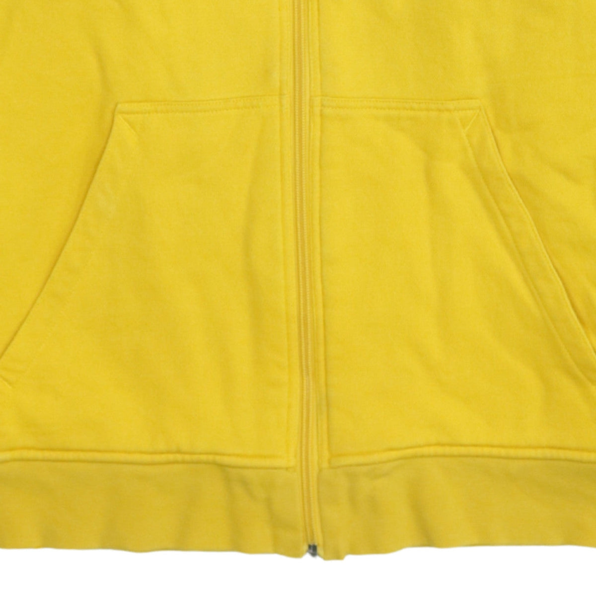 Puma Men's Yellow Full Zip Hoodie S Sports Logo Sweatshirt