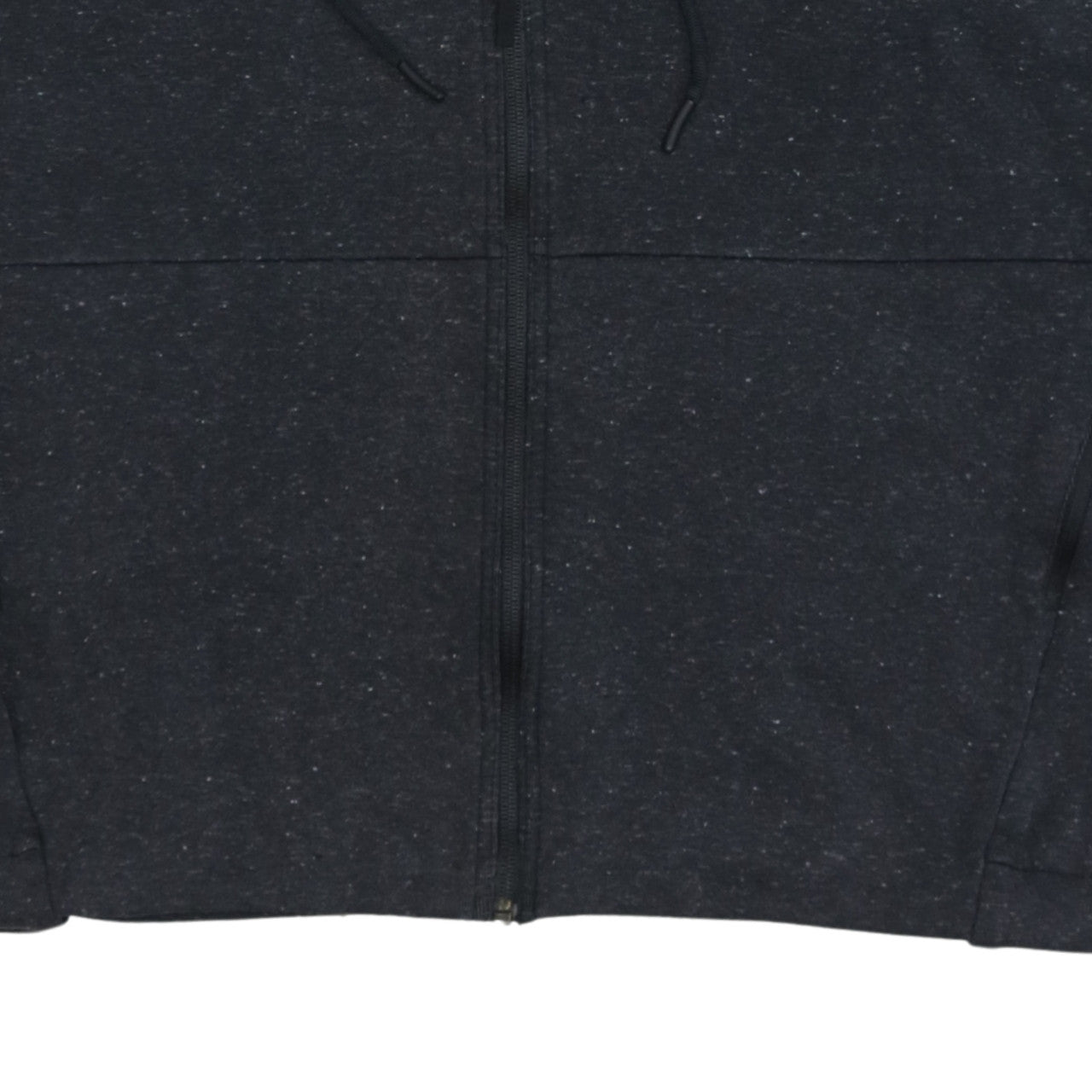Adidas Women Black Full Zip Hoodie Size 16-18 L Hooded Sweatshirt
