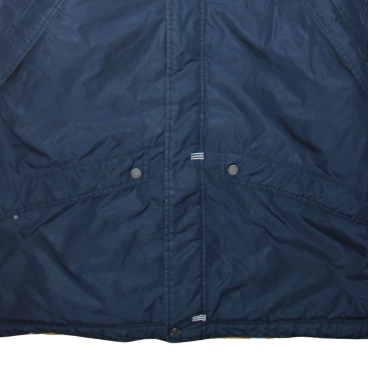 Adidas Men’s Blue Hooded Parka Jacket Size M Water Resistant