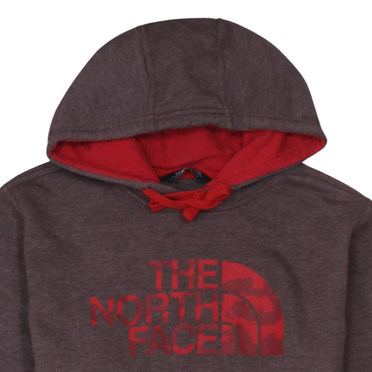 The North Face Men's Brown Pullover Hoodie S Regular Fit